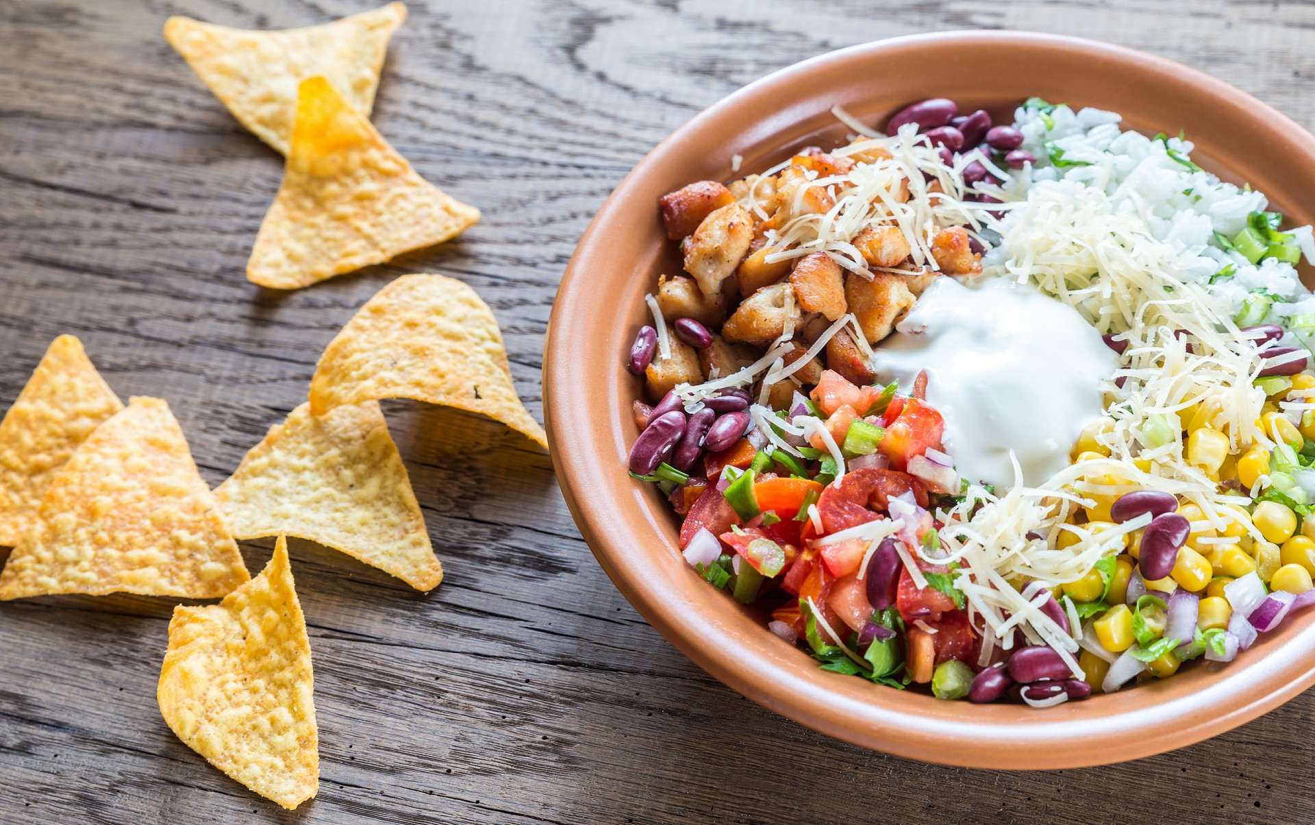 Chicken burrito bowl